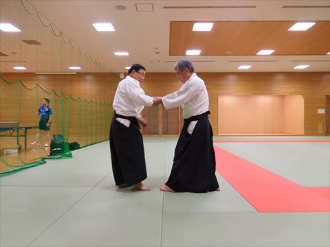 ふれあいホール 合気道